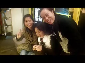 Passionately masturbating